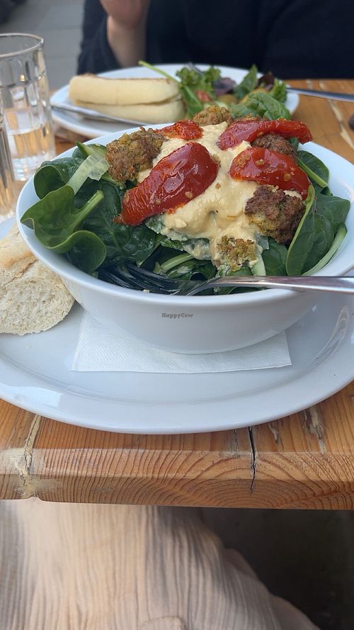 Falafel salad  at Bridges in Cambridge