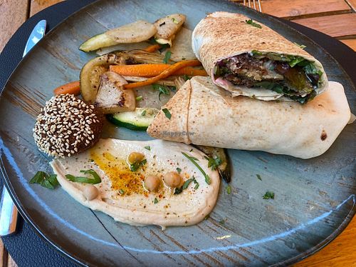 Veganer Falafel Wrap  at Orient Bites in Leingarten
