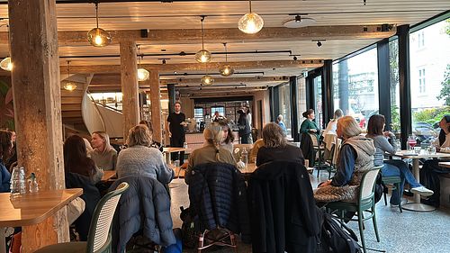   at Kafé Oransjeriet in Stavanger