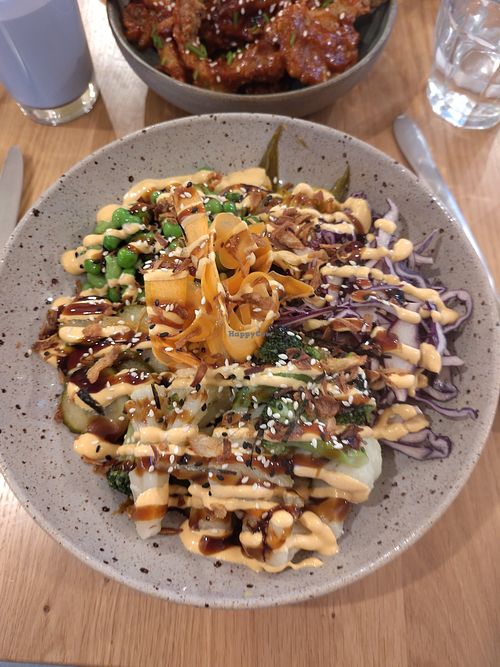 Poke bowl at Kafé Oransjeriet in Stavanger