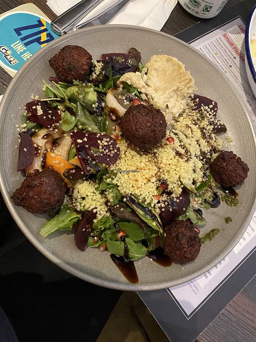 Falafel salad   at Seasons in Ringwood