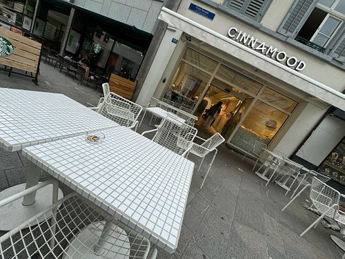 outdoors at Cinnamood in Basel