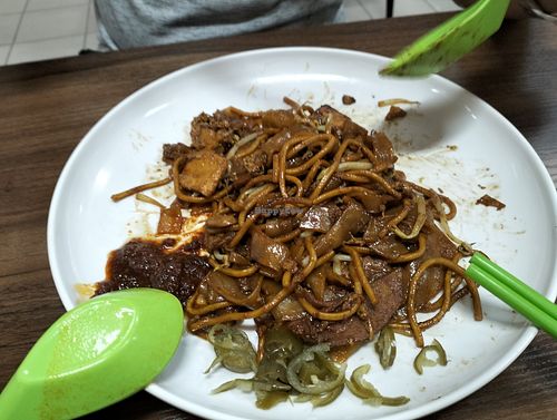 Fried Kway Tiao at Flygod VegeCafe 翔一素食料理 - Vidacity in East Singapore