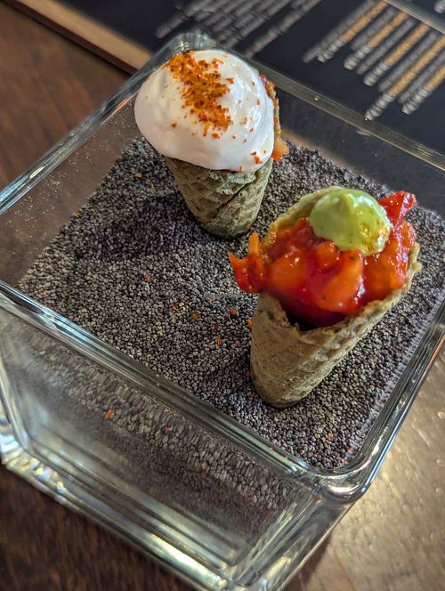 Impressie menu at Markt 8 in Asten