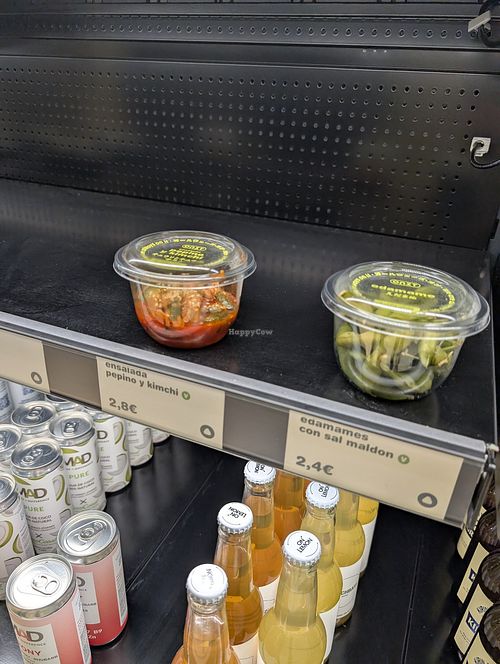 vegan kimchi at ONIT in Madrid