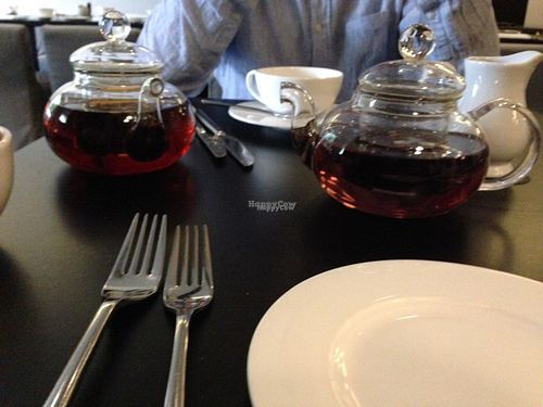 earl grey and hibiscus  at Raw - La Suite West in West London