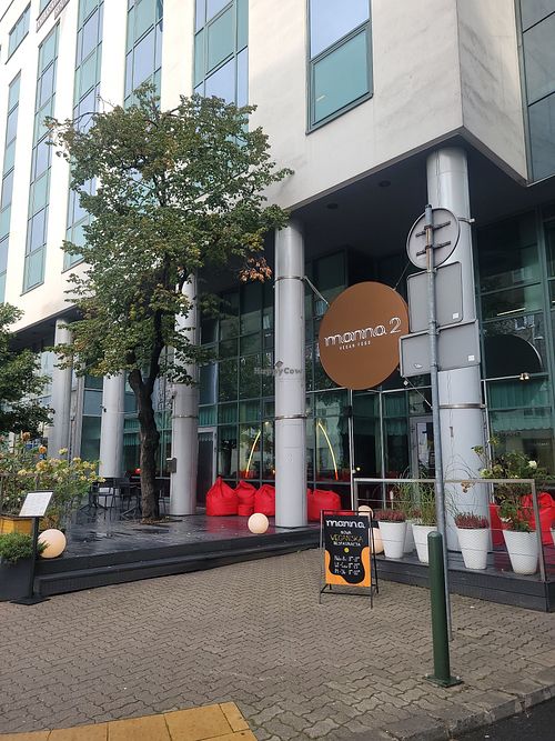 Entrance at Manna 2 in Warsaw