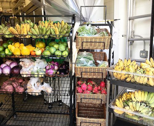 food hub at Roots Cafe in Honolulu