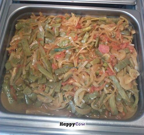 Cactus and Fajita Veggies at Tacos El Cunado - Downtown Market in Grand Rapids