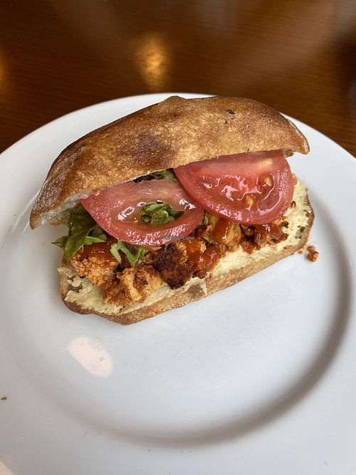 Tofu Sandwich  at Shio Veg Cafe in Kyoto