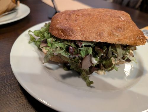 Sandwich at Shio Veg Cafe in Kyoto