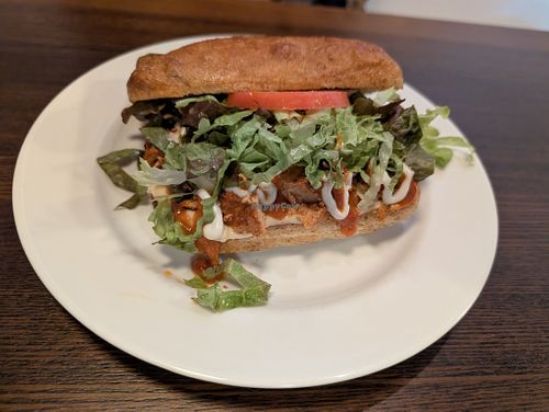 Sandwich at Shio Veg Cafe in Kyoto