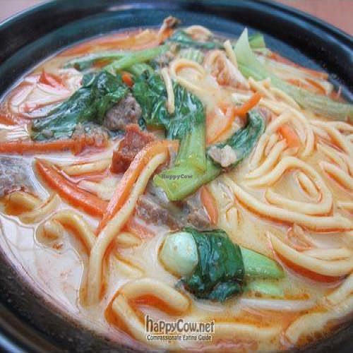 Malaysian Laksa at Vegetarian Garden in Adelaide