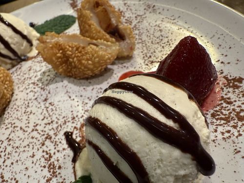 dessert  at Viegan in Stuttgart