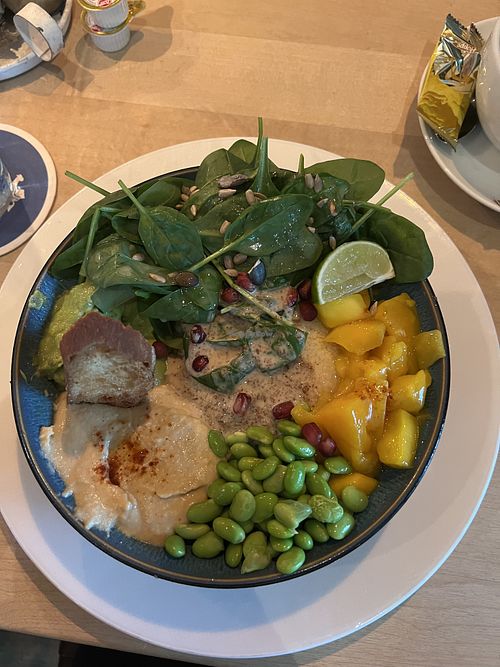 Wirtshaus Bowl vegan  at Chiemseer Wirtshaus in Chieming