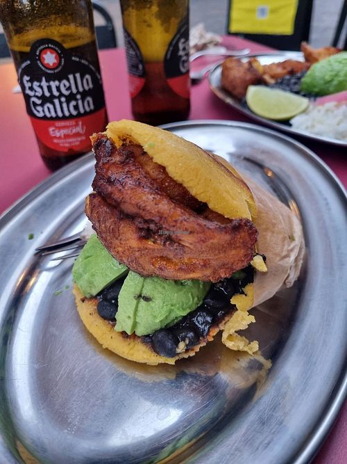 Arepa Pinto10 at Restaurante Wayoyo in Vitoria Gasteiz