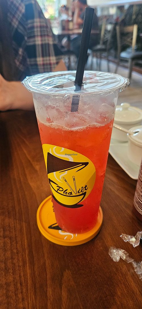 Signature Fruit Tea at Pho Viet in Manhattan