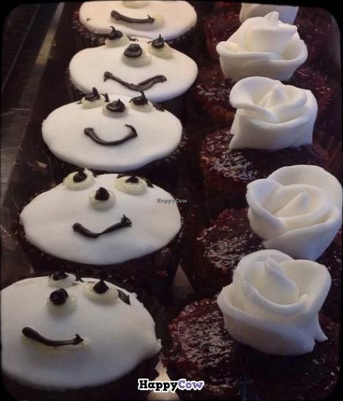 Luigi, the owner, likes to make fun (vegan) cakes at La Nocciolina in Rome