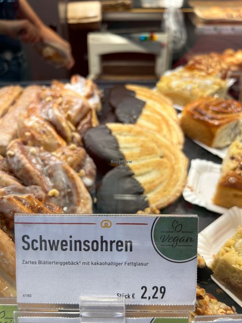 Scheinsohren sind vegan at Kamps Bäckerei in Dusseldorf