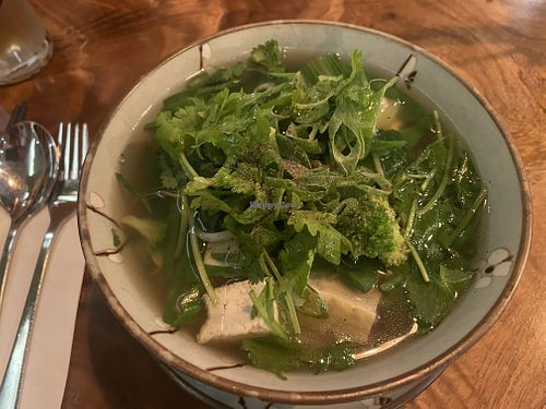 Pho soup small size  at Mandala Vegan Köln in Cologne