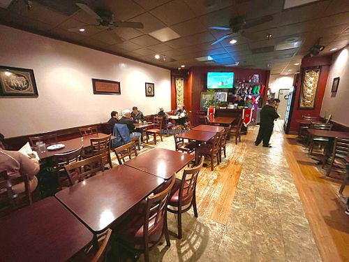 Cozy interior   at SabaiDee in Fresno