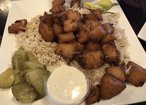 Batata Hara entree   at The Vine Cafe and Market in St Louis
