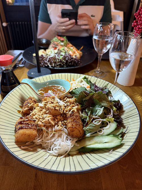 Golden Tofu Plate  at An An 2 in Tubingen