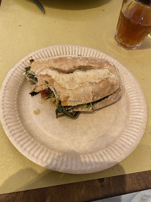Medium Vegan Sandwich   at Bottega Oberdan in Perugia