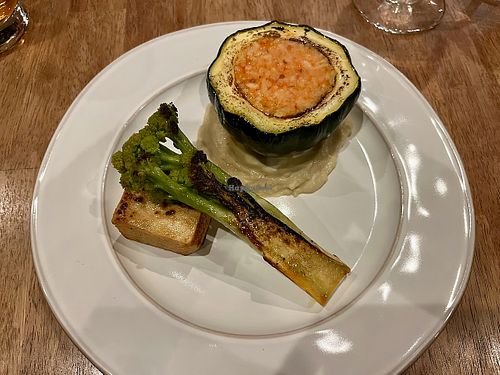 Stuffed delicata squash at Bellis  in Visalia