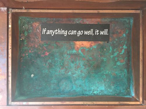 cool things to see in the event space towards the bathroom at Kale Cafe Vegan Kitchen in Daytona Beach