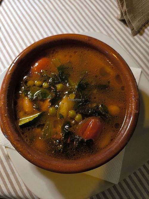 minestrone at U'Strittu di Sant'Anna in Agrigento