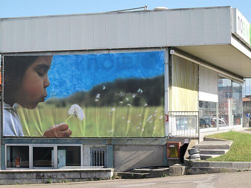 organic supermarket and bar at NoiBio in Perugia