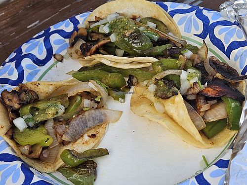 So good they were half gone before I remembered to take a photo! at Mi Pueblito Taco Bus in Big Sky