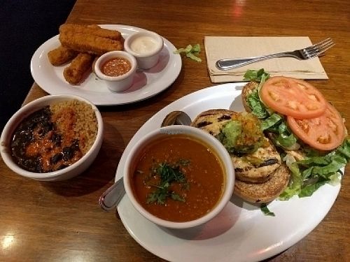 Pre-thanksgiving dinner at Veggie Grill by Next Level in Westlake Village