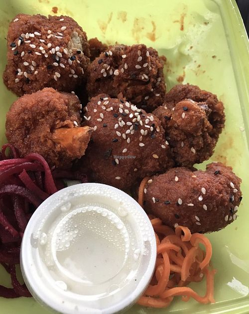 Didn’t like the spicy cauliflower   at Native Foods in Glendale