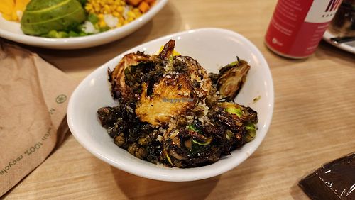 hustlin brusslin -yum at Native Foods in Glendale