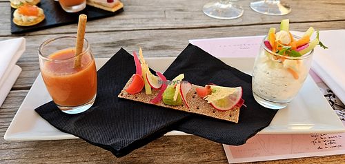 Amuse bouche at Hôtel Restaurant La Co(o)rniche  in La Teste-de-buch