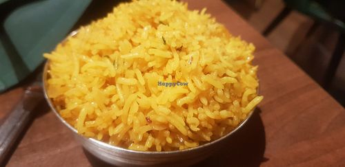 Garlic Pilau Rice at Babaji in Sunderland