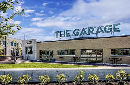   at The Garage Food Hall in Indianapolis