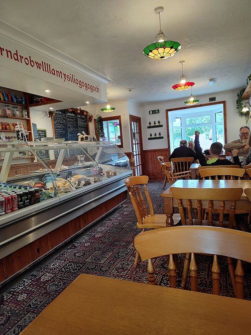 Interior at Caffi Celt in Llanfairpwllgwyngyll