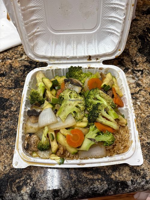 Hibachi Vegetables  at Fuji Express  in Louisburg