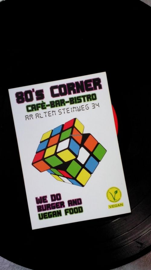 vegan friendly at 80's Corner in Muenster