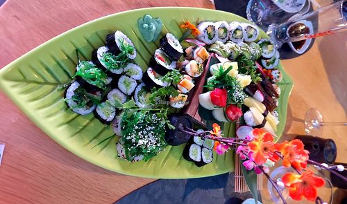 Vegan Sushi Combo at Wine & Sushi in Albufeira
