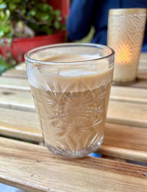 Oat latte ☕️  at Bøker og Børst in Stavanger