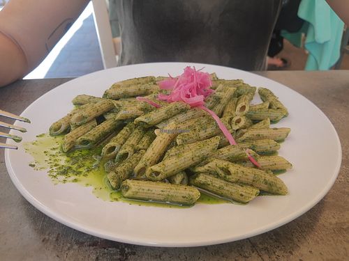 Bang average pasta... at Soul Food in Valletta