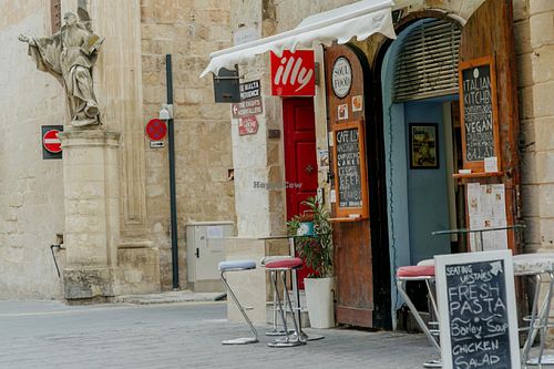wonderful location at Soul Food in Valletta