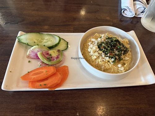 Cauliflower Hummuss  at DISNEYLAND - Great Maple in Anaheim