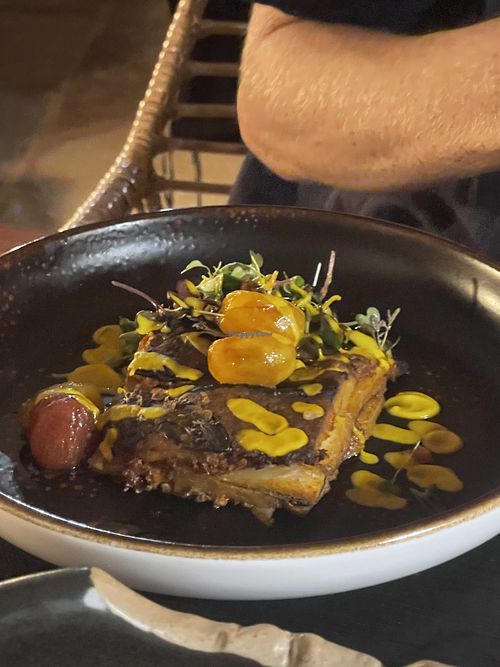 Vegan mousakka  at Primario Gastrobar in Lanzarote