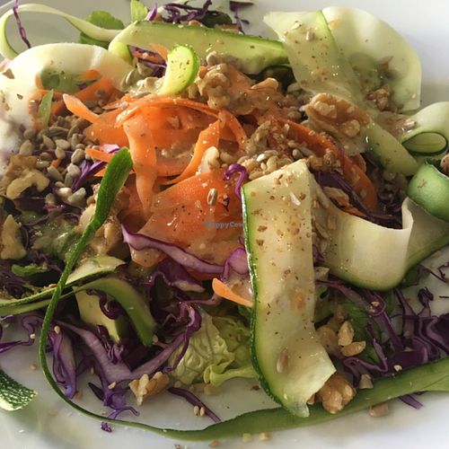 awesome salad at Plaer Vegetaria in Mallorca