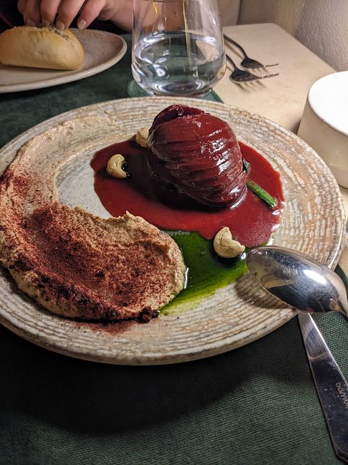 Glazed Smoked Betreet (without goats cheese) at Kök Kalkan in Kalkan